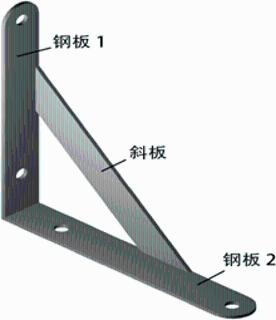<p>小明利用通用技术课上所学内容用钢板制作一个如图所示的工件。以下操作方法正确的是&#xff08;&#xff09;A&#xff0e;利用划规、划针、钢直尺和角尺在钢板上划出加工部件的基准线和轮廓线B&#xff0e;利用钢锯切割钢板C&#xff0e;使用台钻在钢板上钻孔D&#xff0e;利用板锉加工钢板2外圆弧</p>