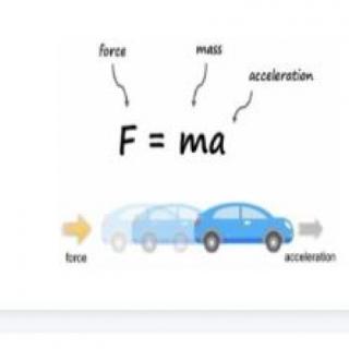 Which of the following is an example of Newton's 2nd Law?