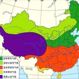 【选择题】成都属于哪种气候类型：