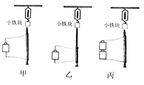 <p>如图，想研究电磁铁磁性强弱与线圈圈数的关系，他应当选择（ ）进行对比。</p>