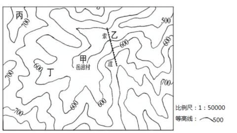 <p><strong>济南七星台被评为最美夜空拍摄地&#xff0c;如图是七星台风景区局部等高线地形图。据此完成下列题目。</strong> 判断图示地区的地形类型是&#xff08;　　&#xff09;</p>