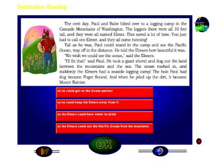 <p>Why did Paul dig out the land between the mountains and the Pacific Ocean?</p>