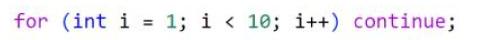 <p>在下面的C&#43;&#43;代码中&#xff0c;由于循环中的 continue 是无条件被执行&#xff0c;因此将导致死循环。</p>