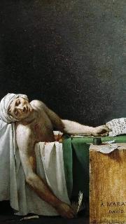<p>这是雅克·路易斯·达维特的作品《马拉之死》</p>