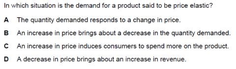 <p>The relationship between price elasticity of demand and total expenditure on a product</p>