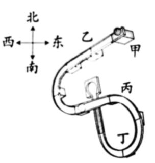 <p>某科学学习小组制作了自己的“过山车”&#xff0c;小黑球从甲运动到丁&#xff0c;根据图中给出的方位&#xff0c;可以判断终点在起点的&#xff08;    &#xff09;。 </p>