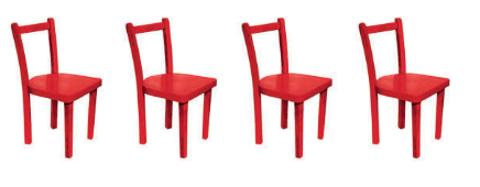 <p>How many chairs can you see?</p>