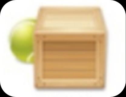 <p>_____ the box</p>