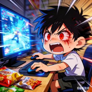 <p>一个人说：“我停不下来想这个游戏，一天玩10个小时。” 他最可能的状态是：</p>