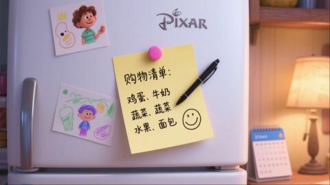 <p>“妈妈的手写购物清单”图片里的记录方式是什么？</p>