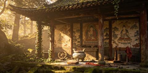 <p>The next day you find an old mountain shrine with paintings and old objects. Your rival asks, "Why do people even visit museums or cultural sites like this?" You answer: "People visit museums ____."</p>