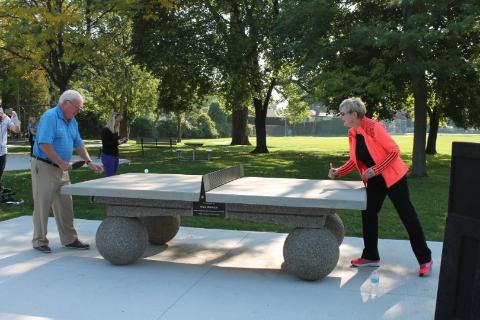 <p>Pour faire du ping-pong, il faut :</p>