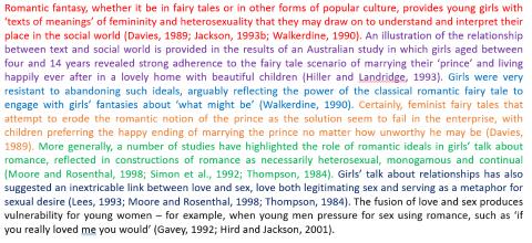 <p><i>“Girls were very resistant to abandoning such ideals, arguably reflecting the power…”</i>which type?<span data-tex=""> </span></p>