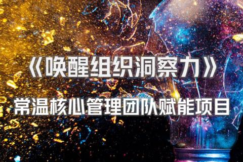 蒙牛《唤醒组织洞察力》