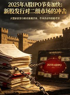 <p>2025年A股IPO节奏加快，大量新股发行会吸收二级市场资金，可能对流通市场造成冲击。</p>