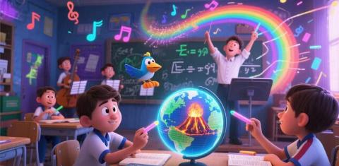 <p>Which other word can be used to say "not at school" for a person? For example "He is ______ ______ school?"</p>