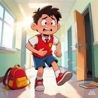 <p>What's wrong with the boy? </p>
